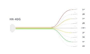 Kavisli iğne elektrotları HN-4DG