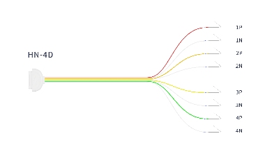 Kavisli iğne elektrotları HN-4D